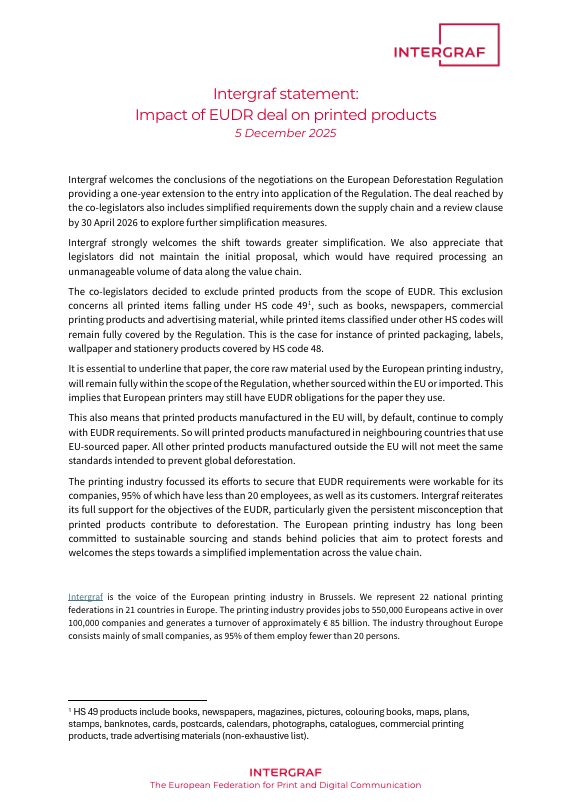 Statement December 2025