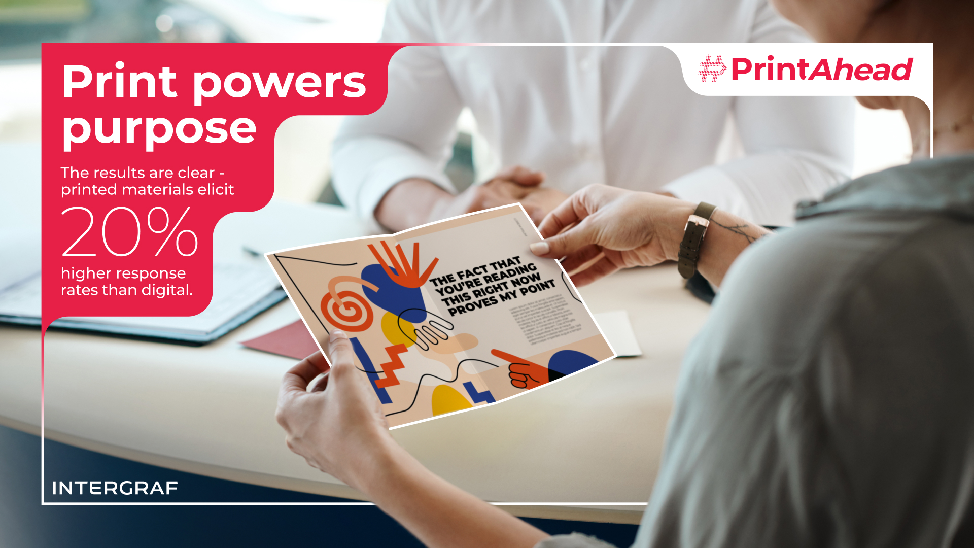 Visual Print communicates effectively